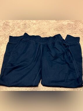 Zella Navy Blue Drawstring Lounge Pants